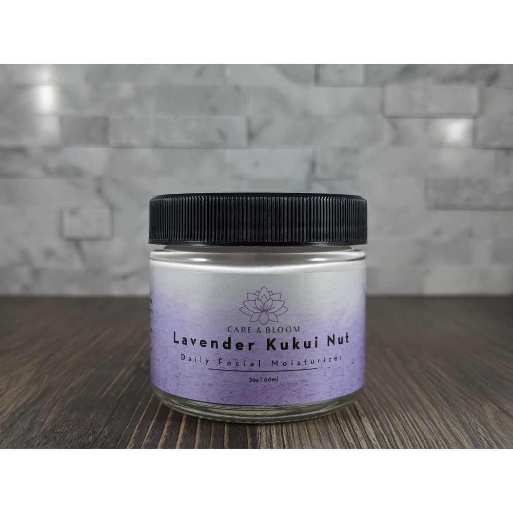 Lavender Kukui Nut Facial Moisturizer 2oz